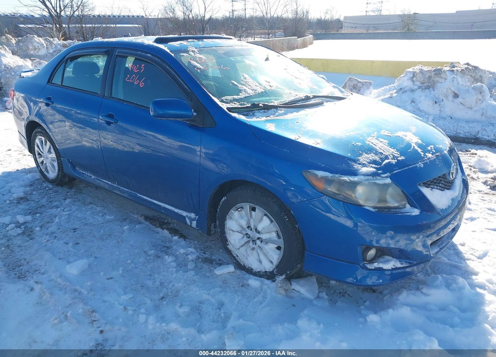 2010 TOYOTA COROLLA S VIN: 2T1BU4EE5AC478379