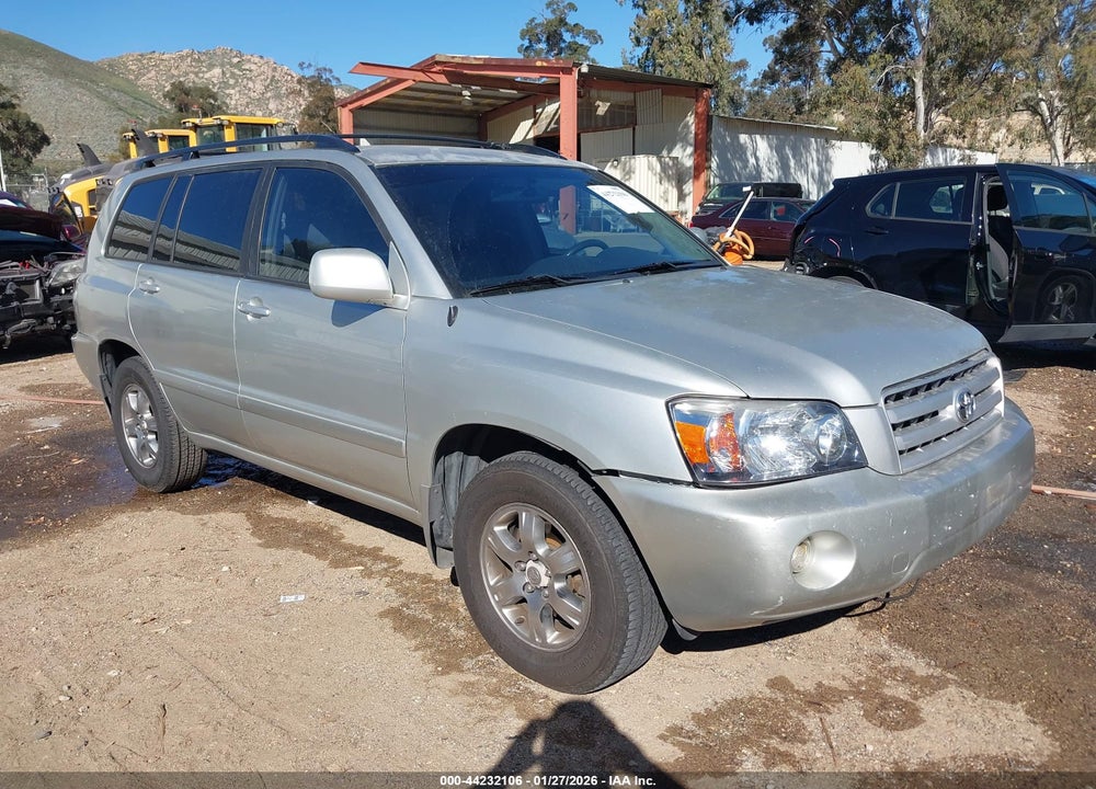 2005 TOYOTA HIGHLANDER V6 VIN: JTEGP21A550044981