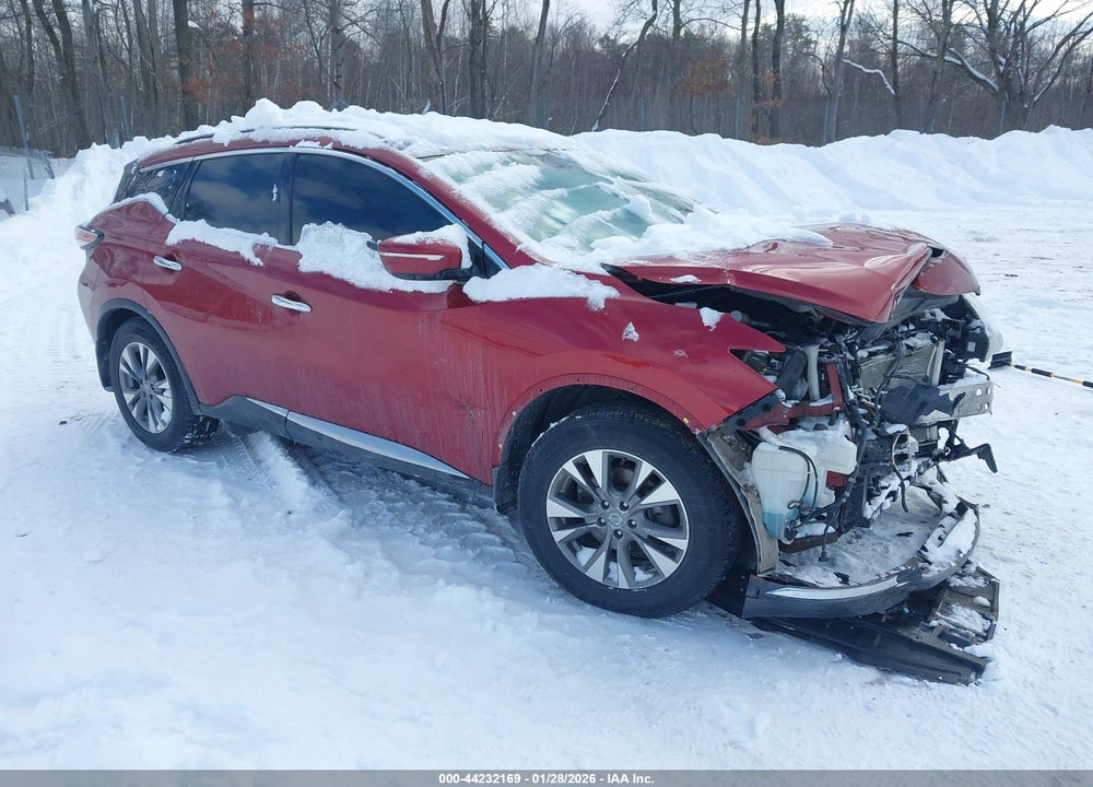 2015 NISSAN MURANO SV VIN: 5N1AZ2MH3FN224053