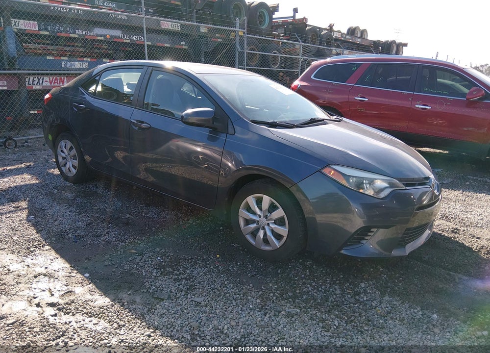 2016 TOYOTA COROLLA LE VIN: 2T1BURHE9GC732273