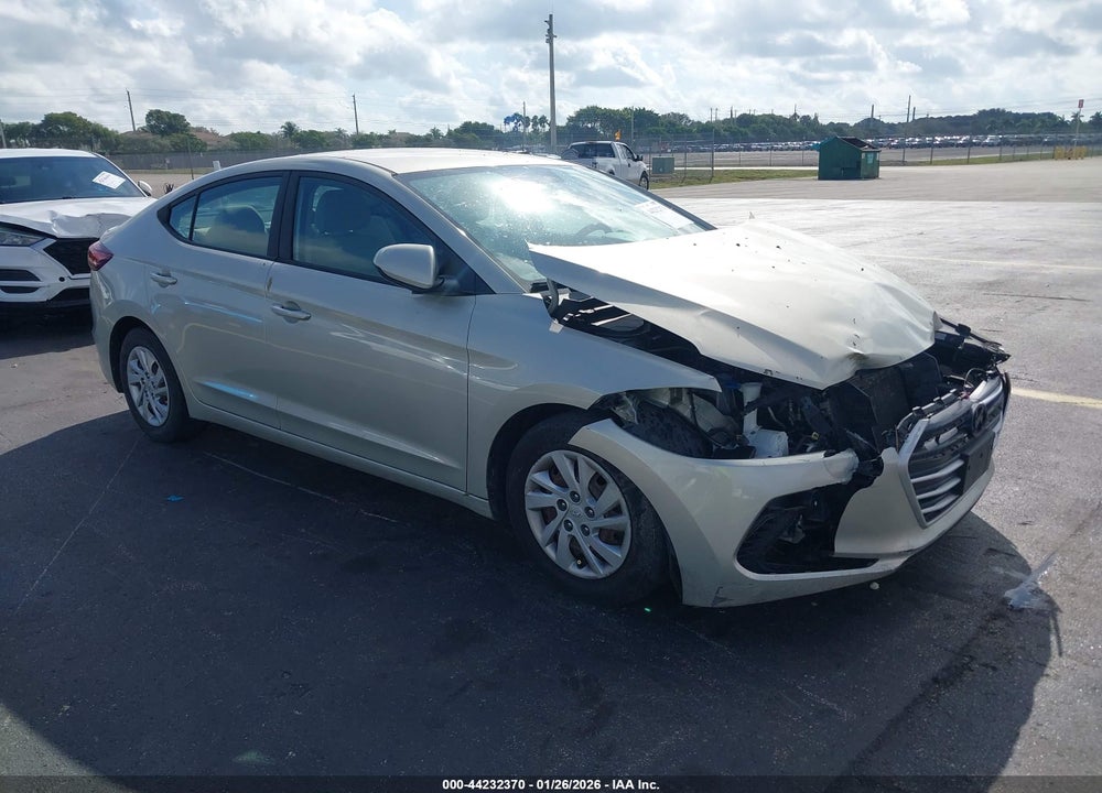 2017 HYUNDAI ELANTRA SE VIN: 5NPD74LF7HH066175