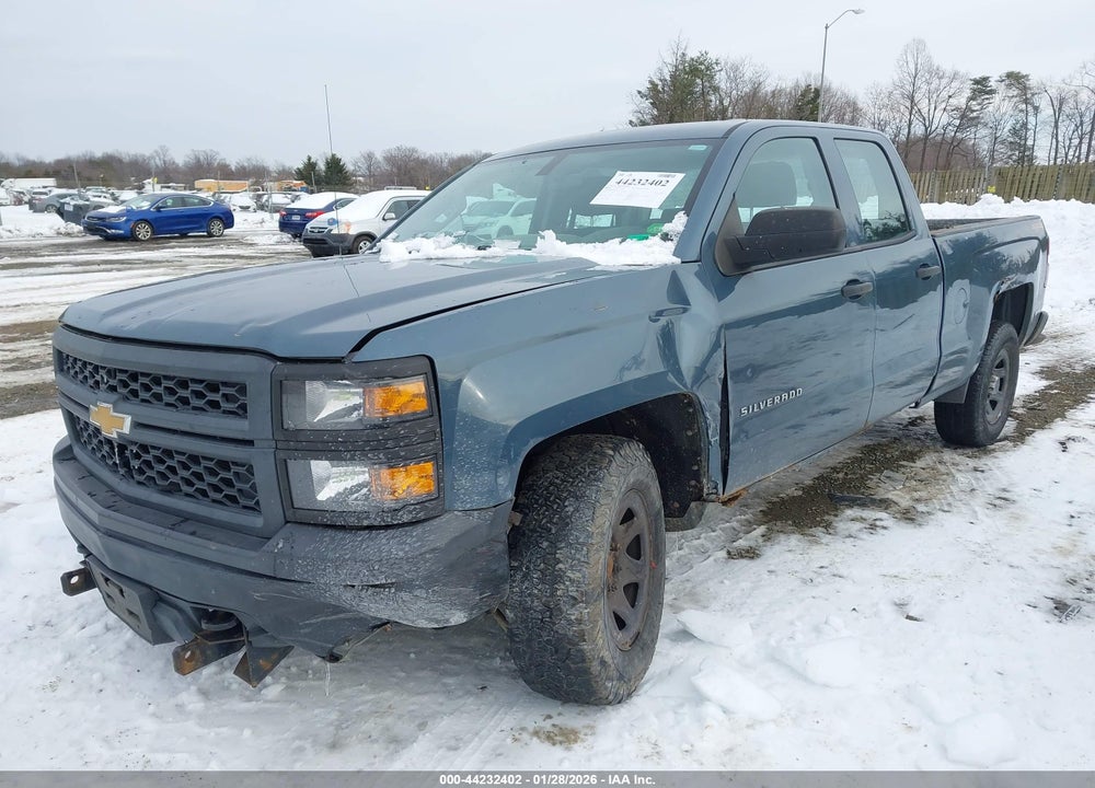 2014 CHEVROLET SILVERADO 1500 WORK TRUCK 1WT VIN: 1GCVKPEC0EZ241507