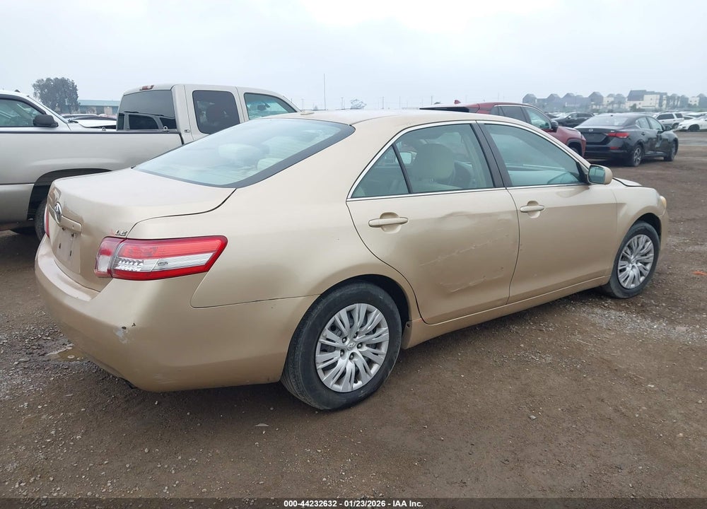 2010 TOYOTA CAMRY LE VIN: 4T1BF3EK1AU016197