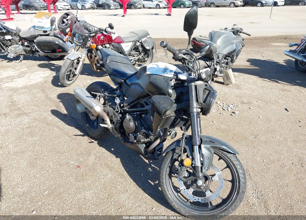 2023 HONDA CBF300 NA VIN: MLHNC5556P5300098