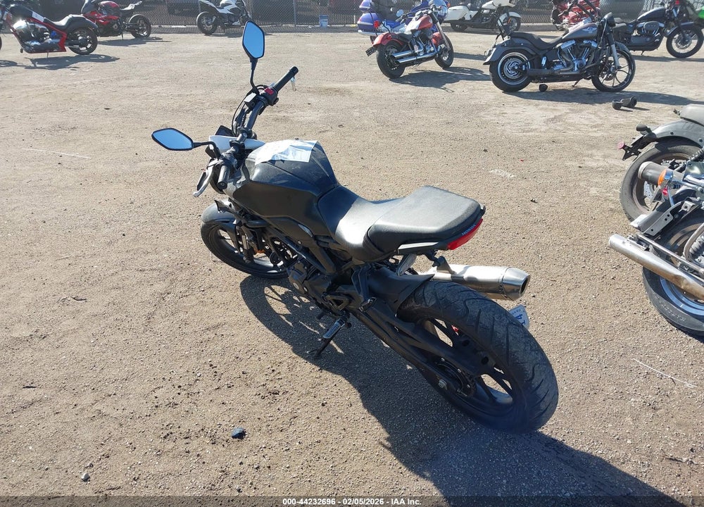 2023 HONDA CBF300 NA VIN: MLHNC5556P5300098