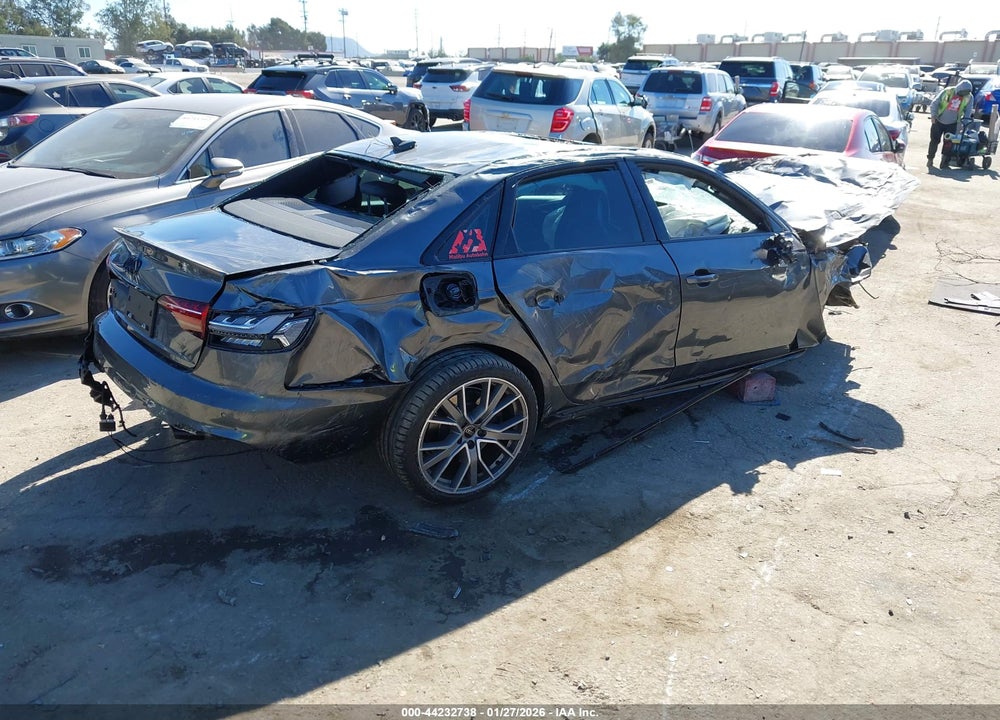 2023 AUDI S4 PREMIUM PLUS TFSI QUATTRO TIPTRONIC VIN: WAUB4AF49PA081241