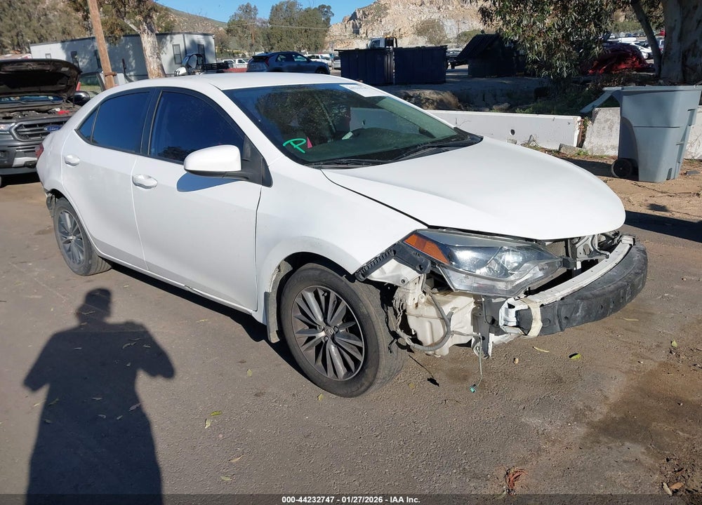 2016 TOYOTA COROLLA LE PLUS VIN: 5YFBURHE7GP546425