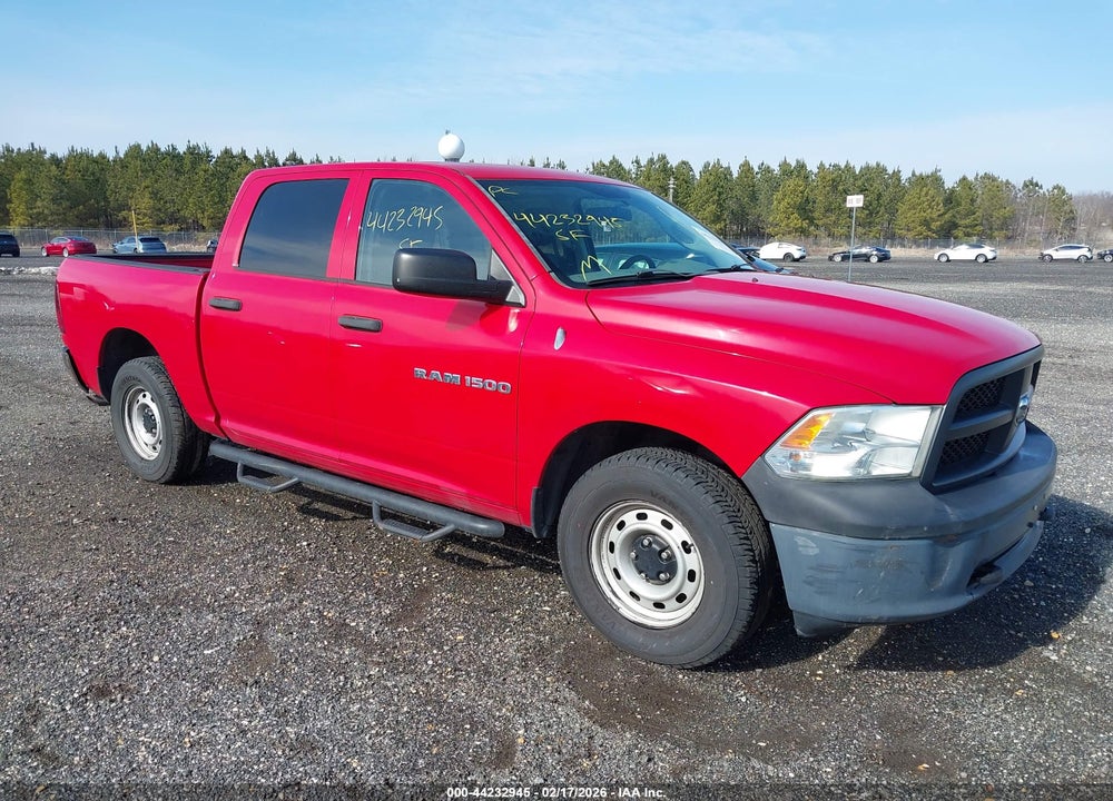 2012 RAM 1500 ST VIN: 1C6RD7KP3CS319228