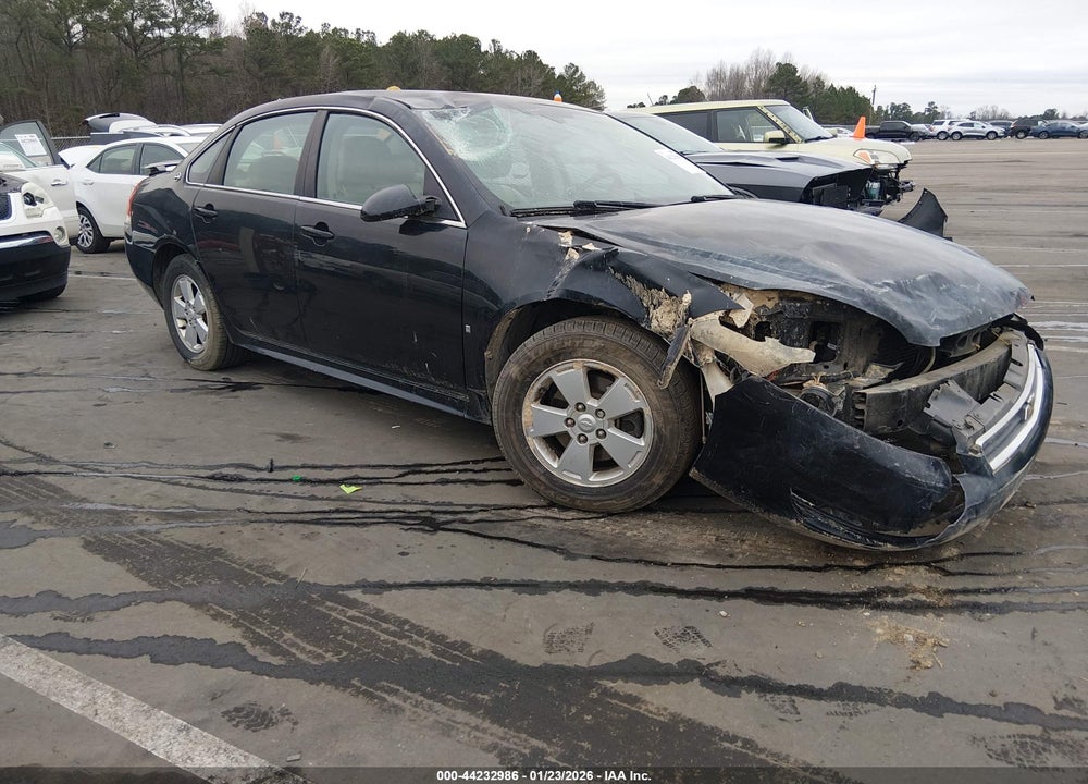 2009 CHEVROLET IMPALA LT VIN: 2G1WT57K991167490