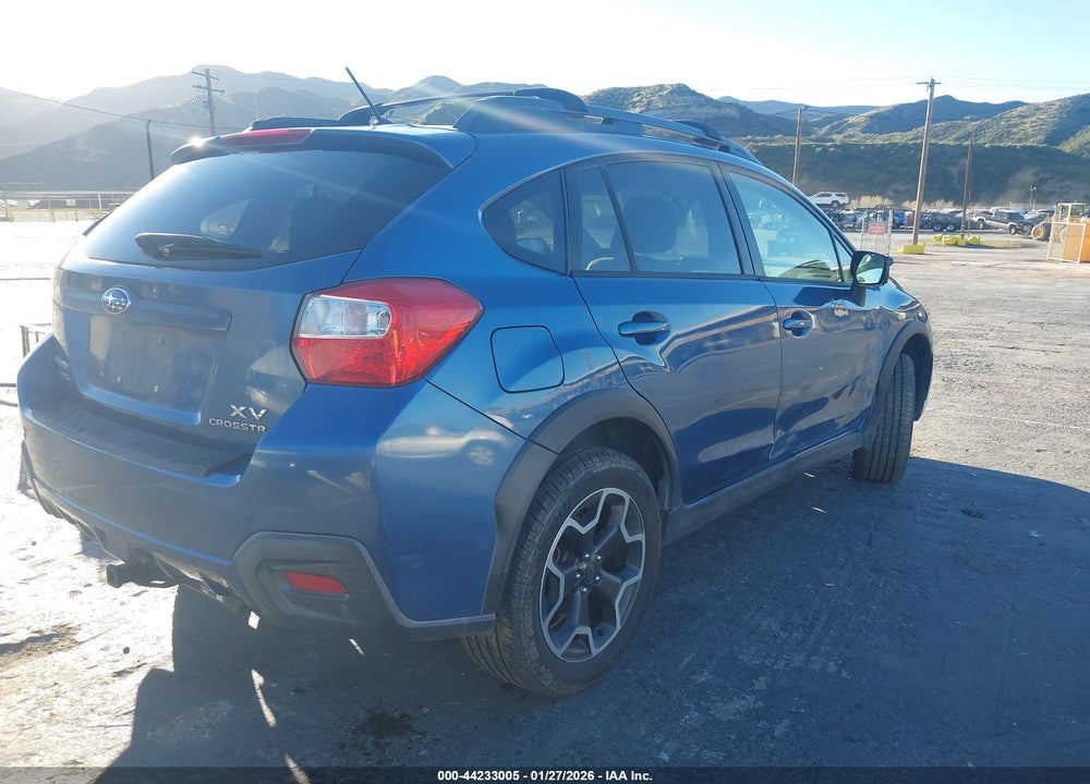 2014 SUBARU XV CROSSTREK 2.0I PREMIUM VIN: JF2GPACC9EH201945