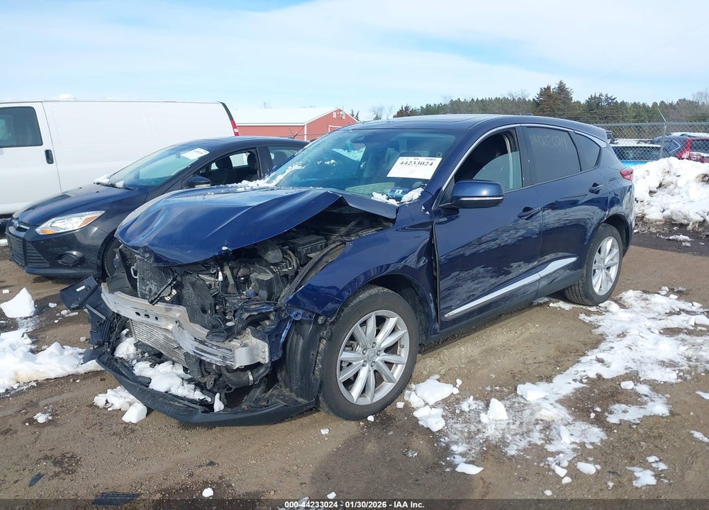 2019 ACURA RDX STANDARD VIN: 5J8TC2H38KL033877