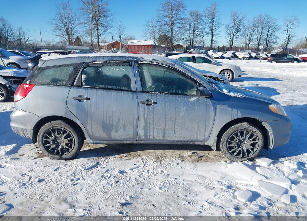 2003 TOYOTA MATRIX STANDARD VIN: 2T1KR32E43C118006