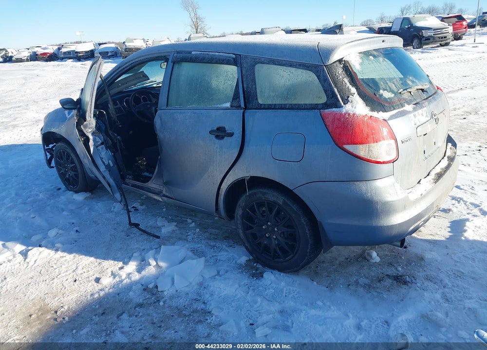 2003 TOYOTA MATRIX STANDARD VIN: 2T1KR32E43C118006