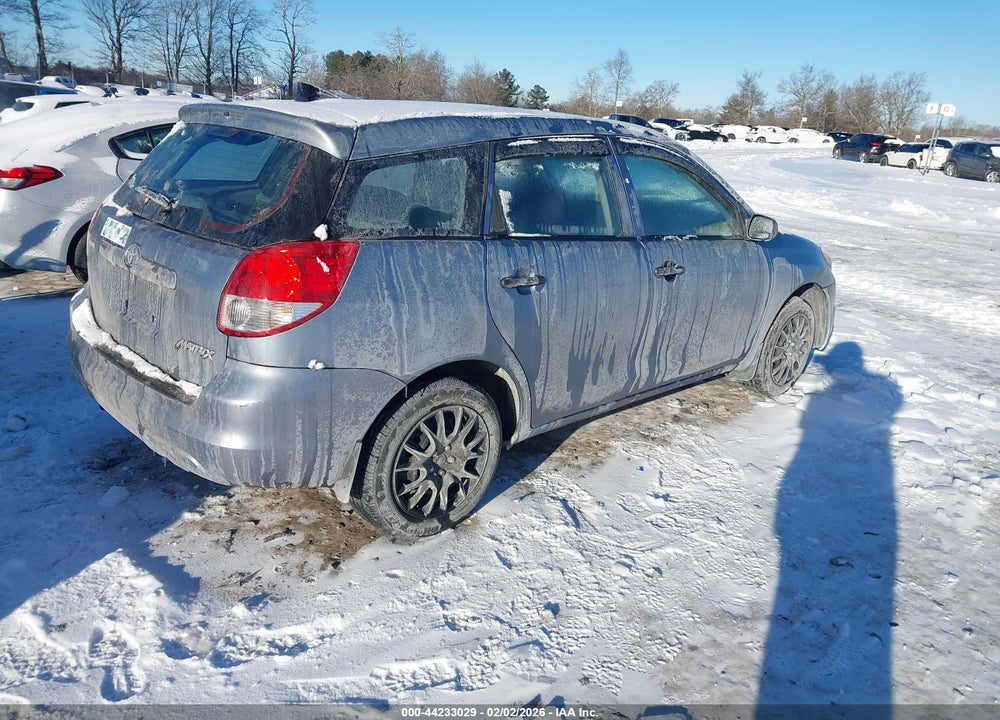 2003 TOYOTA MATRIX STANDARD VIN: 2T1KR32E43C118006
