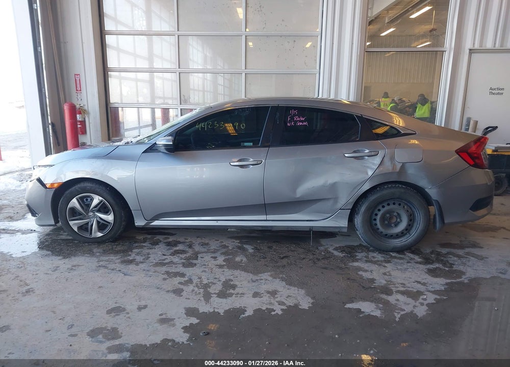 2019 HONDA CIVIC LX VIN: 19XFC2F66KE001642