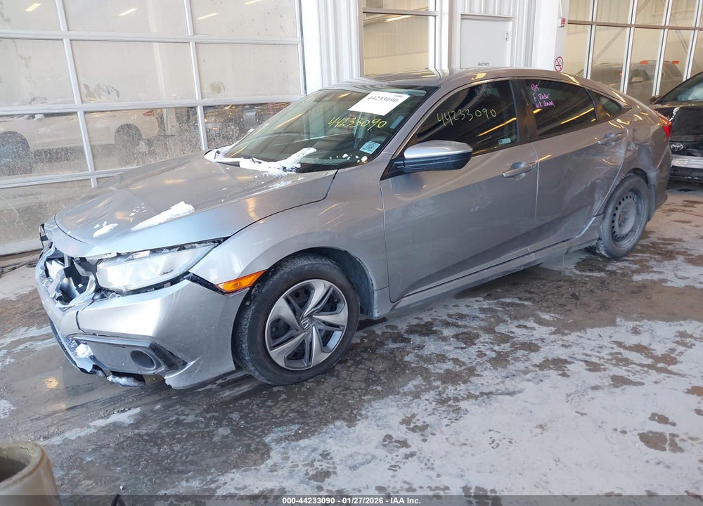 2019 HONDA CIVIC LX VIN: 19XFC2F66KE001642