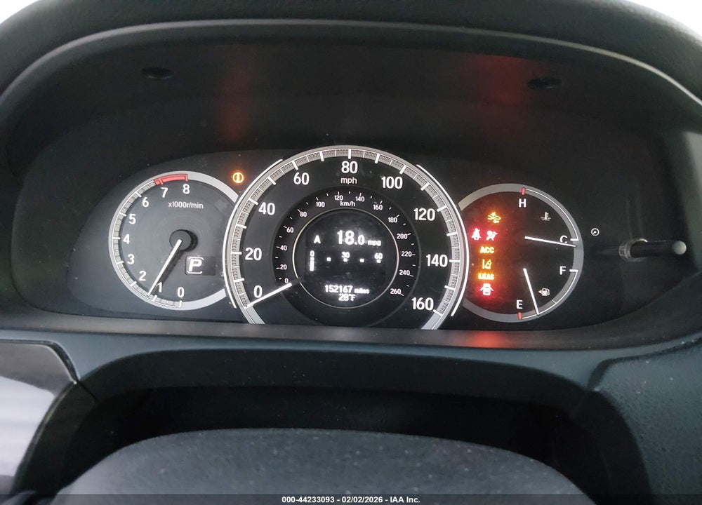 2016 HONDA ACCORD TOURING VIN: 1HGCR3F96GA017563