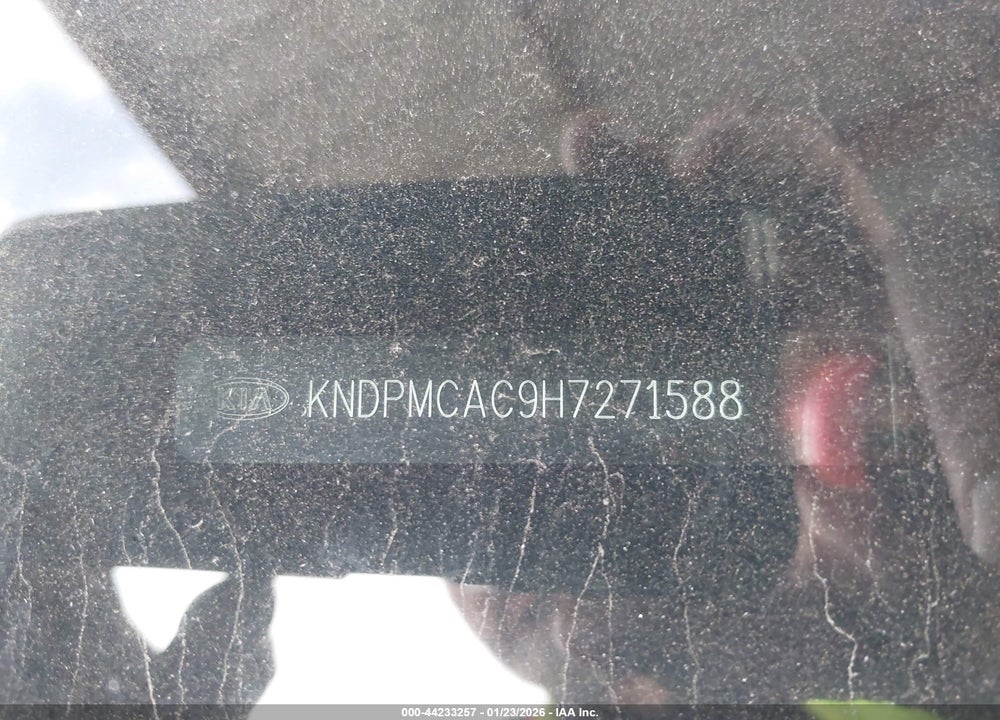 2017 KIA SPORTAGE LX VIN: KNDPMCAC9H7271588