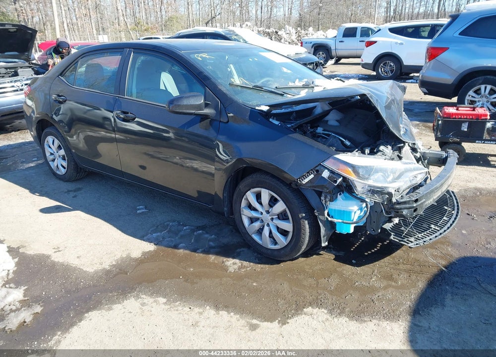 2015 TOYOTA COROLLA LE VIN: 2T1BURHE4FC321975