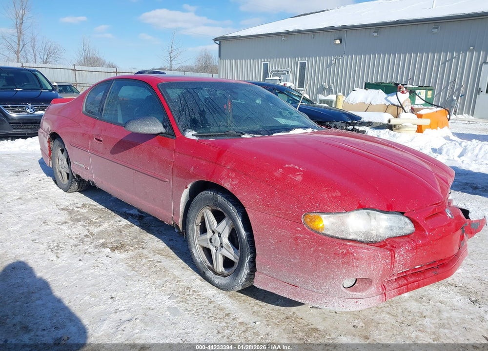 2004 CHEVROLET MONTE CARLO SUPERCHARGED SS VIN: 2G1WZ151149208075