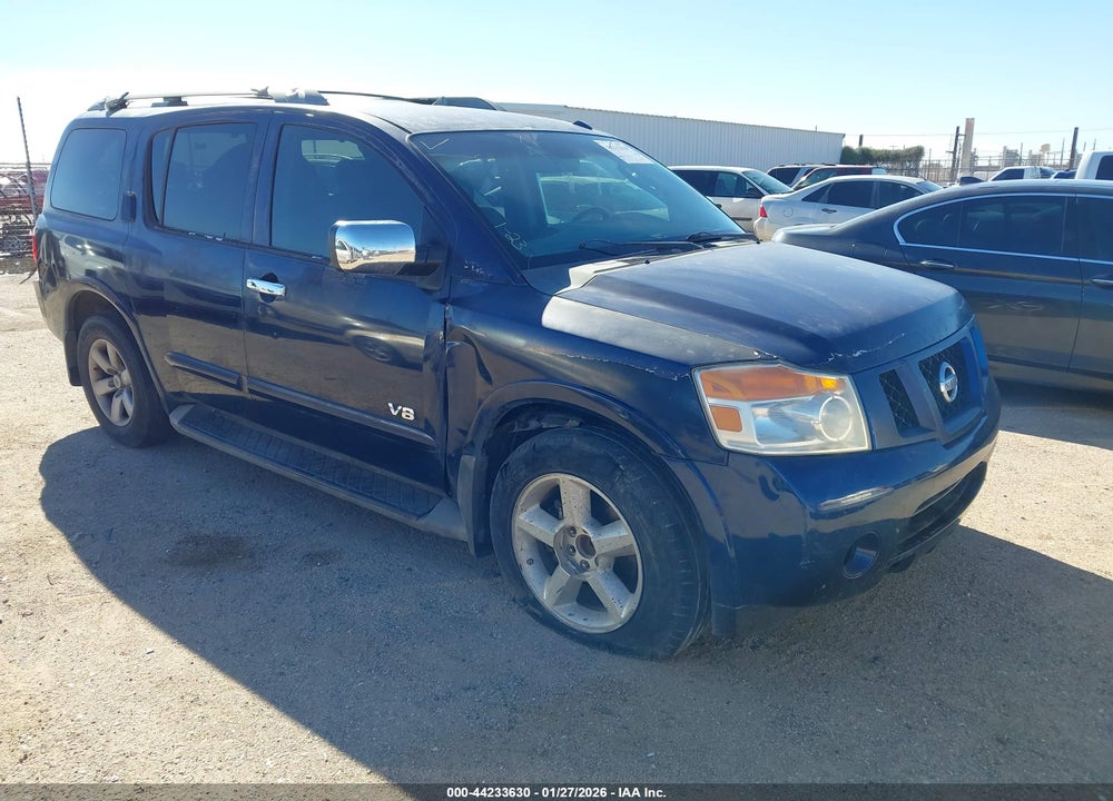 2008 NISSAN ARMADA SE VIN: 5N1AA08D88N610165
