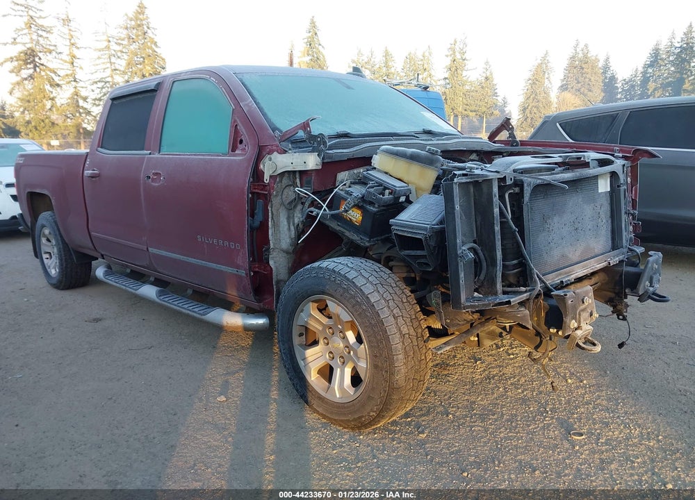 2015 CHEVROLET SILVERADO 1500 2LT VIN: 3GCUKRECXFG406276