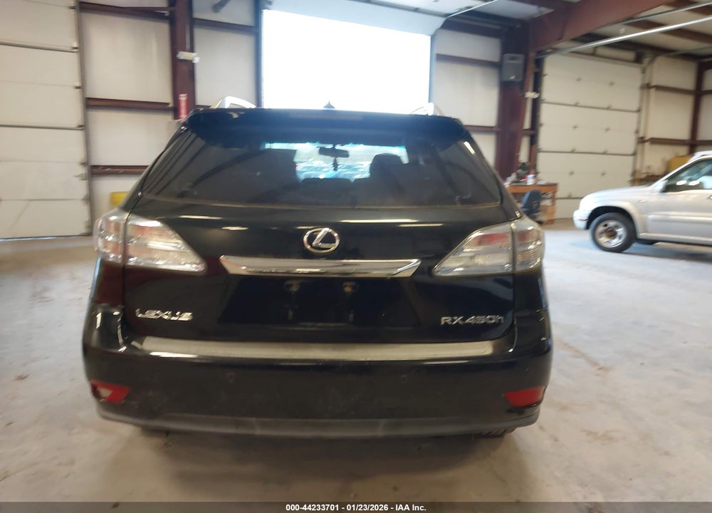2010 LEXUS RX 450H VIN: JTJBC1BA8A2031785