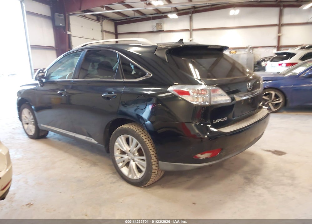 2010 LEXUS RX 450H VIN: JTJBC1BA8A2031785