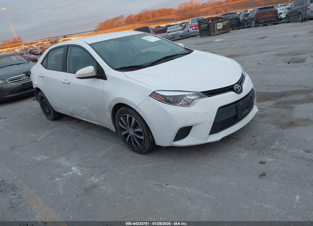 2014 TOYOTA COROLLA LE VIN: 2T1BURHE4EC132936