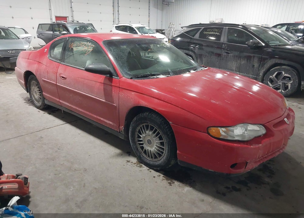 2002 CHEVROLET MONTE CARLO LS VIN: 2G1WW12E529132678