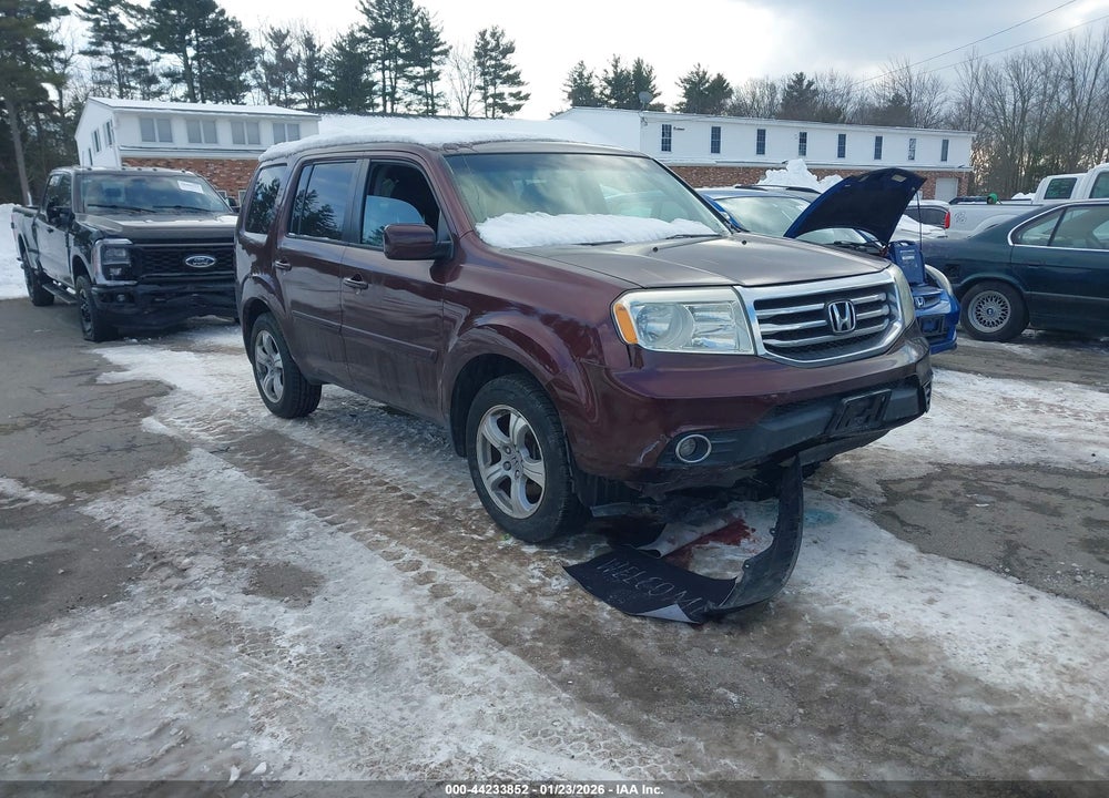 2013 HONDA PILOT EX-L VIN: 5FNYF3H56DB041534