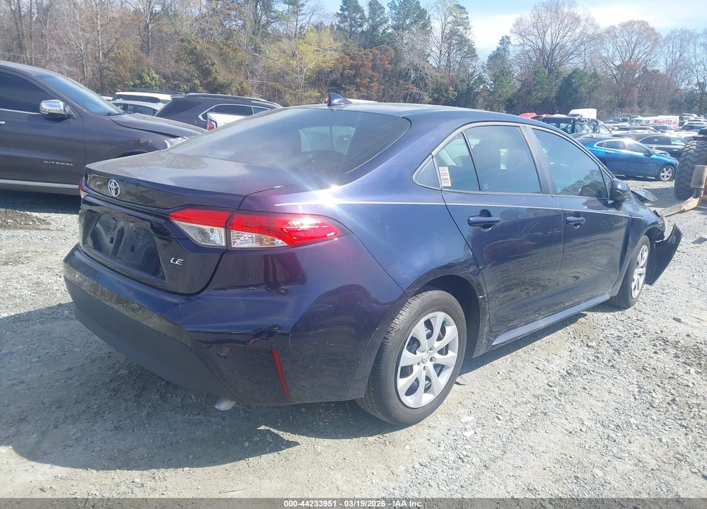 2023 TOYOTA COROLLA LE VIN: 5YFB4MDE7PP062683