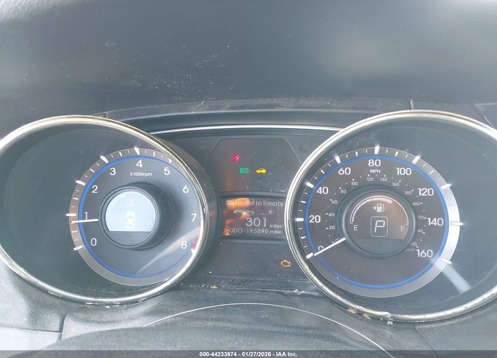 2013 HYUNDAI SONATA GLS VIN: 5NPEB4AC3DH524803