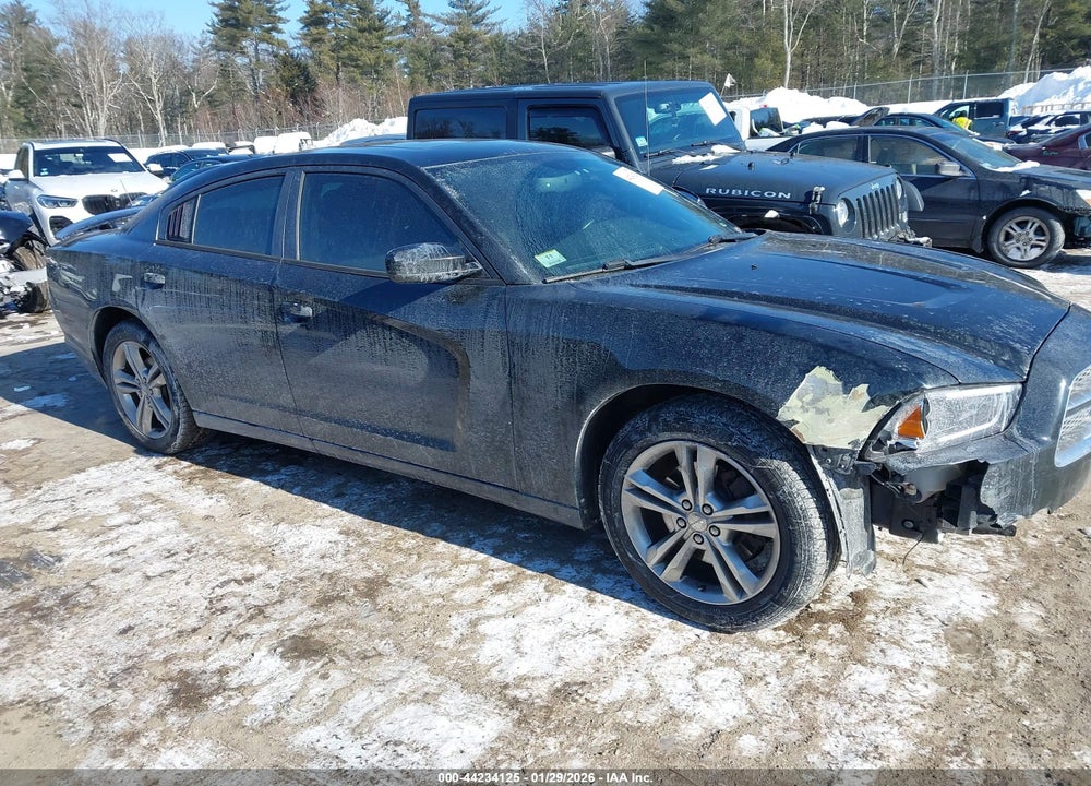2012 DODGE CHARGER SXT VIN: 2C3CDXJG5CH306590