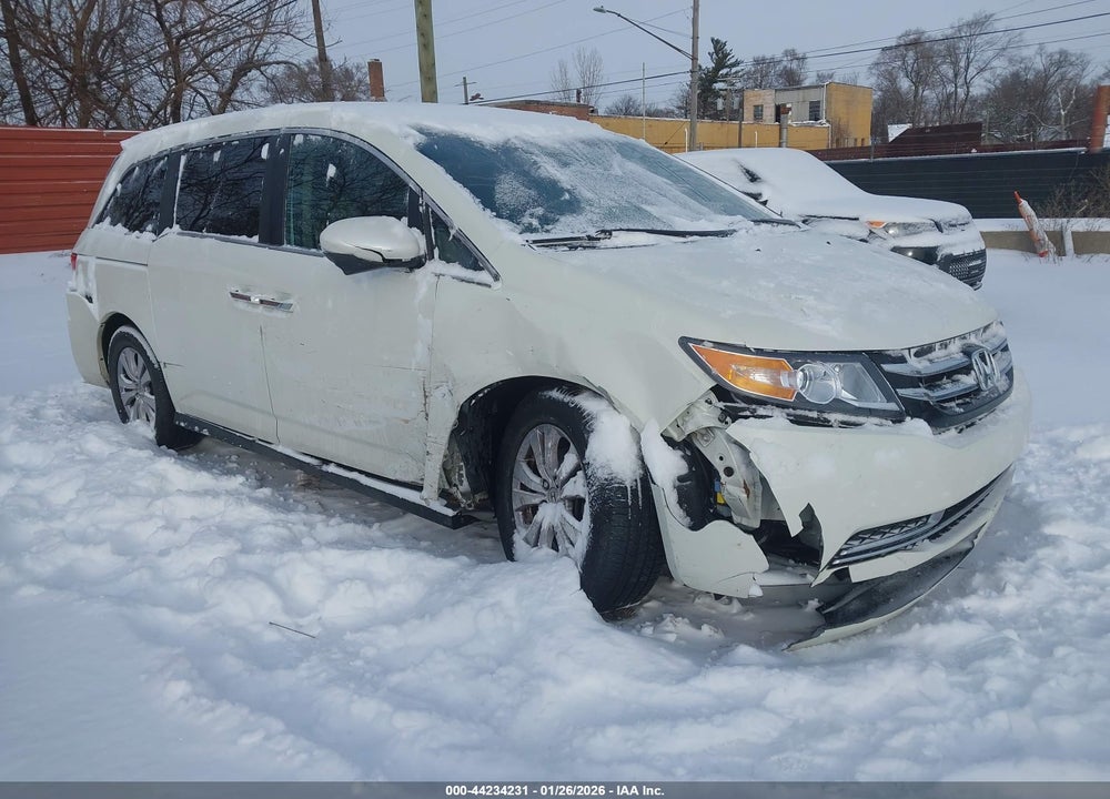 2014 HONDA ODYSSEY EX-L VIN: 5FNRL5H6XEB037327