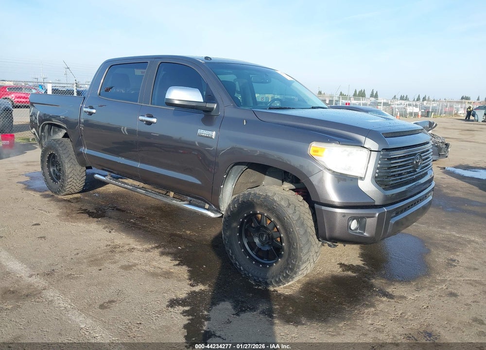 2016 TOYOTA TUNDRA PLATINUM 5.7L V8 VIN: 5TFAW5F16GX543256