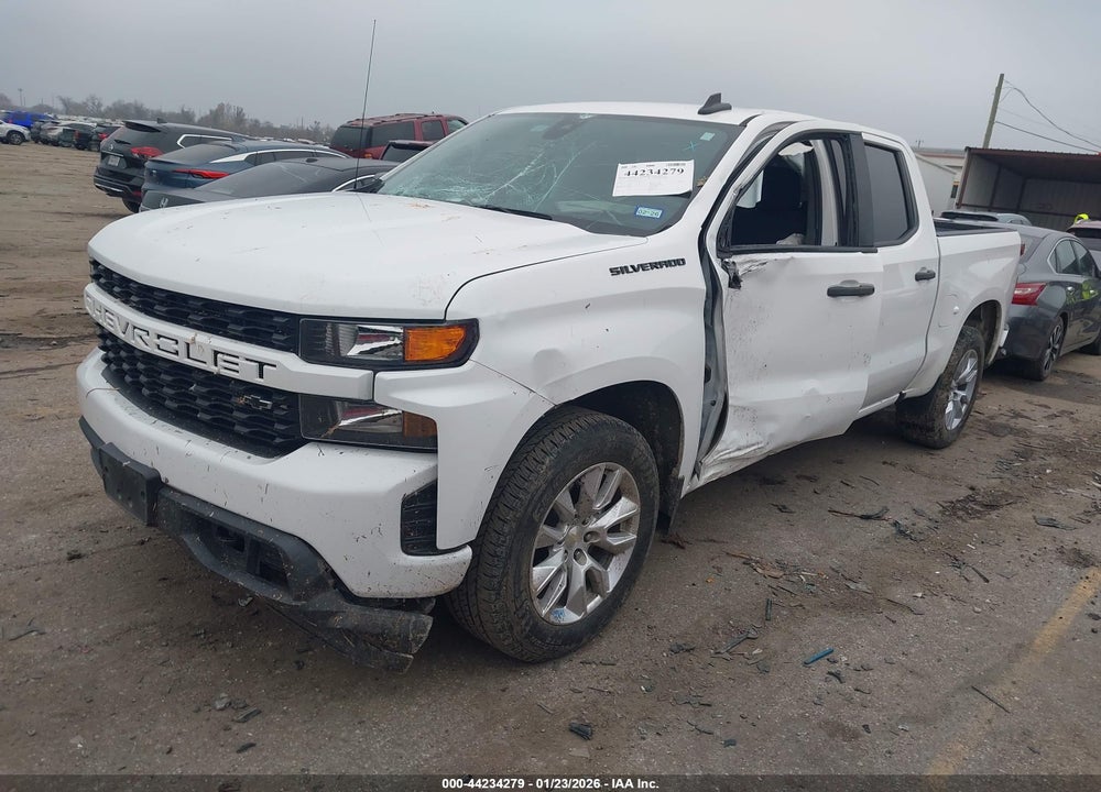 2022 CHEVROLET SILVERADO 1500 LTD 2WD  SHORT BED CUSTOM VIN: 3GCPWBEKXNG144323