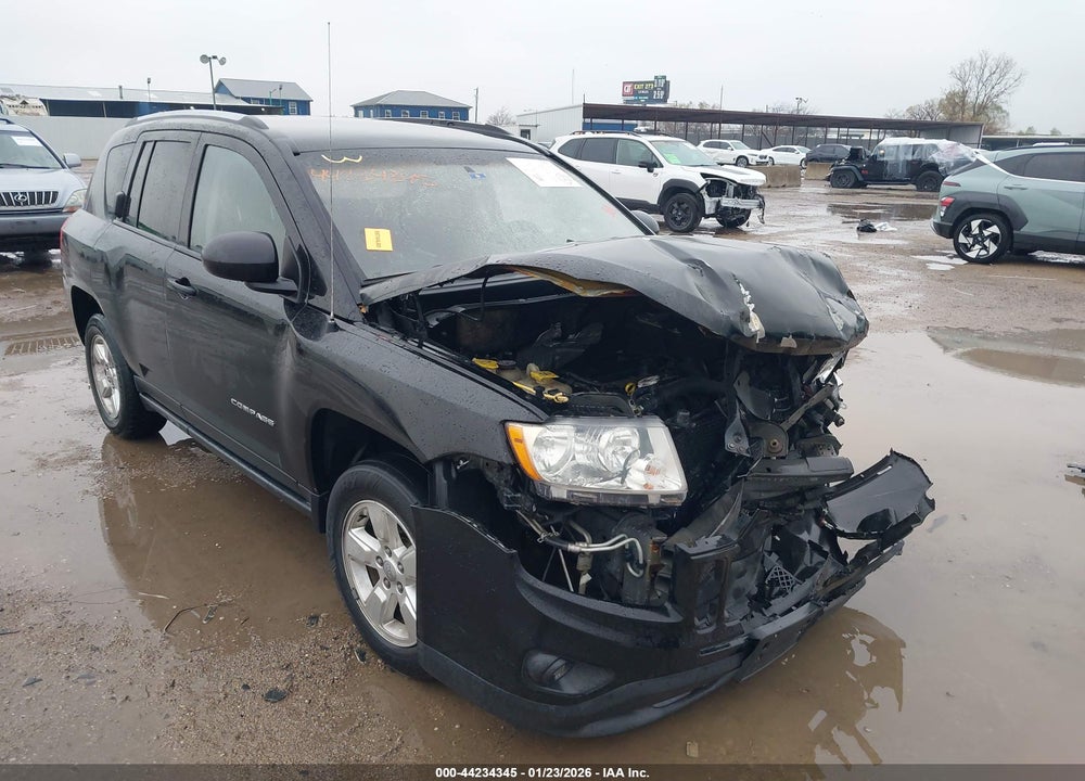 2013 JEEP COMPASS SPORT VIN: 1C4NJCBA1DD102657