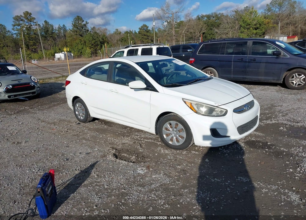 2017 HYUNDAI ACCENT SE VIN: KMHCT4AEXHU202222