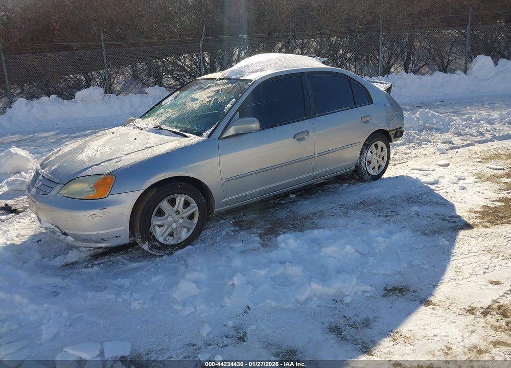 2003 HONDA CIVIC EX VIN: 2HGES26763H507907