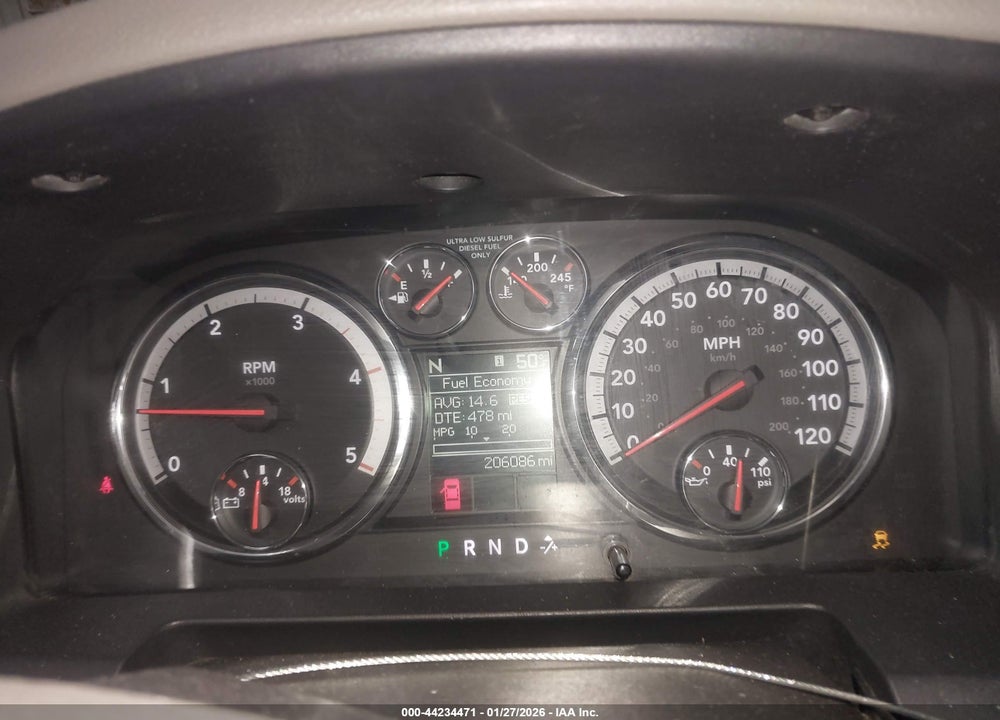 2012 RAM 2500 SLT VIN: 3C6UD5JL8CG142521