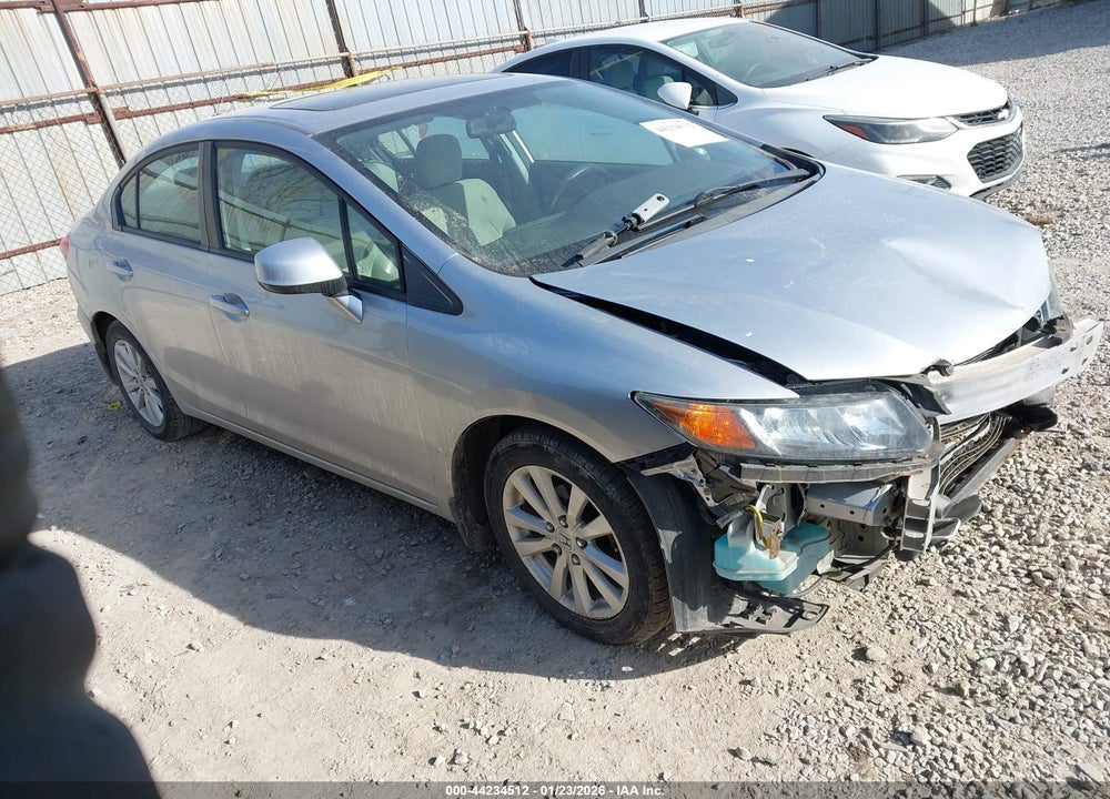 2012 HONDA CIVIC EX VIN: 19XFB2F8XCE368100