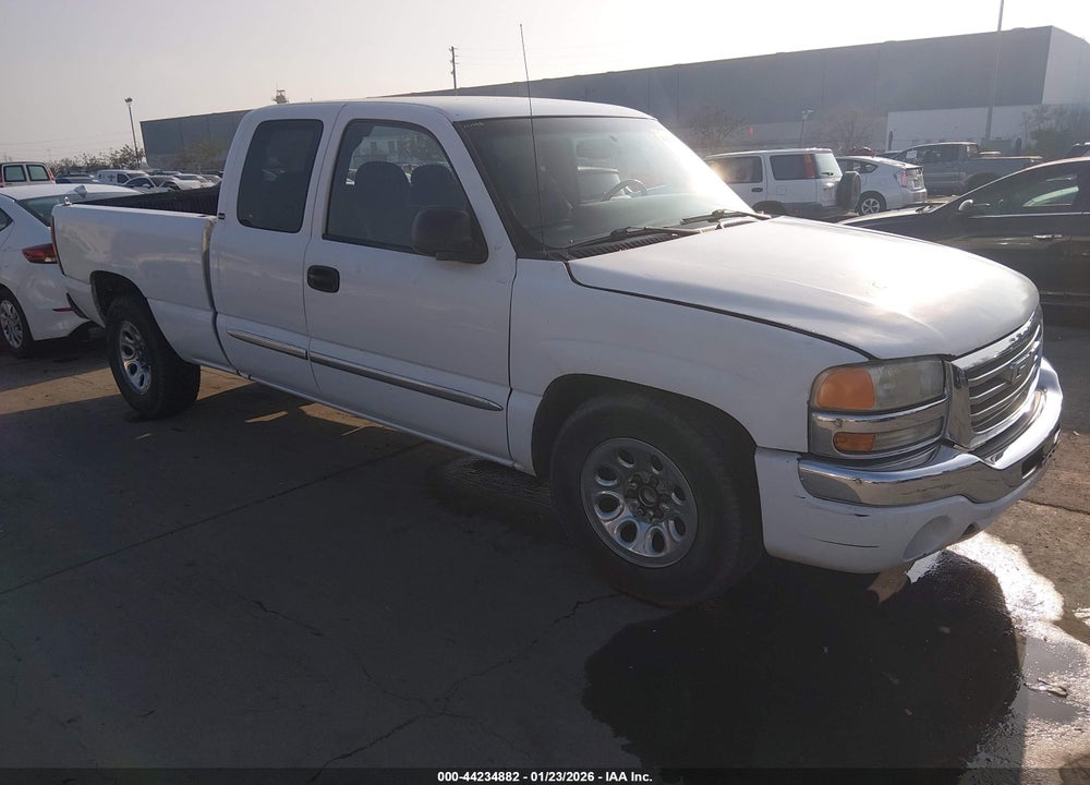 2005 GMC SIERRA 1500 SLE VIN: 1GTEC19V85Z177609
