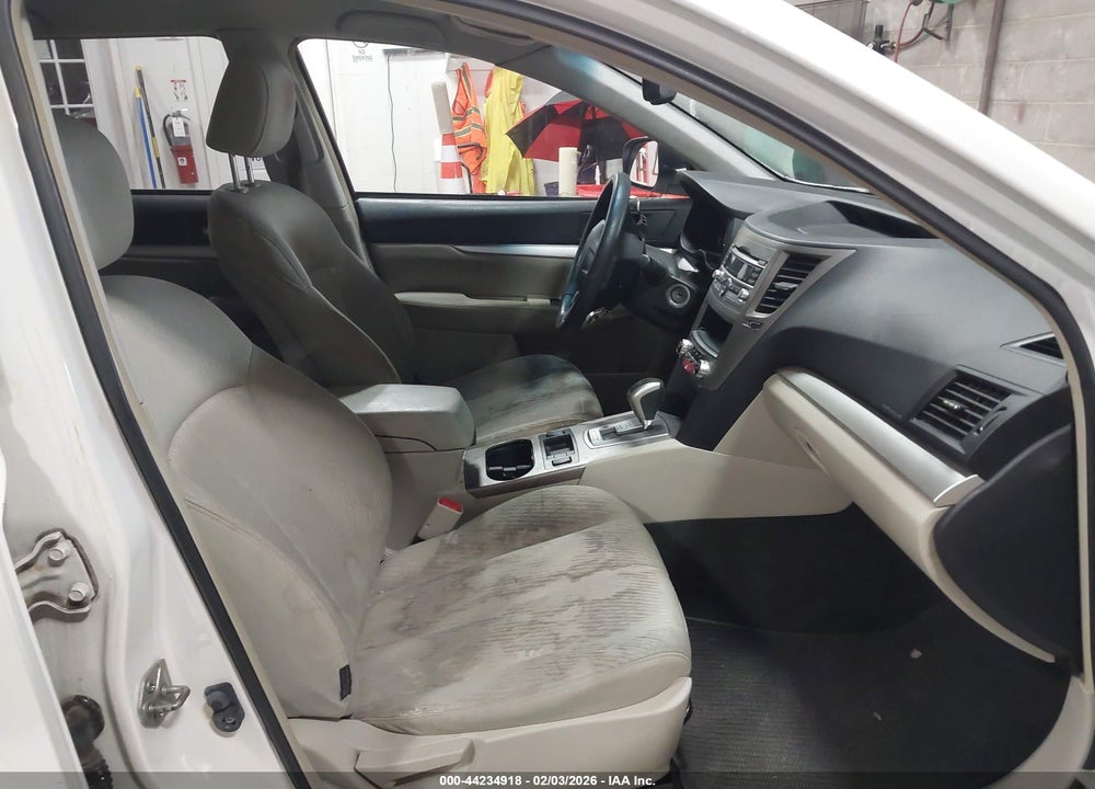 2012 SUBARU OUTBACK 2.5I VIN: 4S4BRCAC5C3271255
