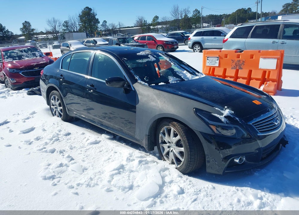 2013 INFINITI G37X VIN: JN1CV6AR6DM751443