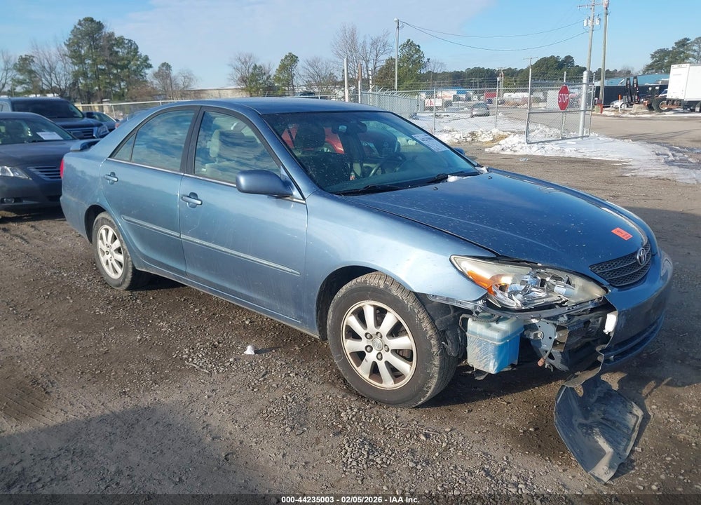 2002 TOYOTA CAMRY XLE VIN: 4T1BE32K72U599545