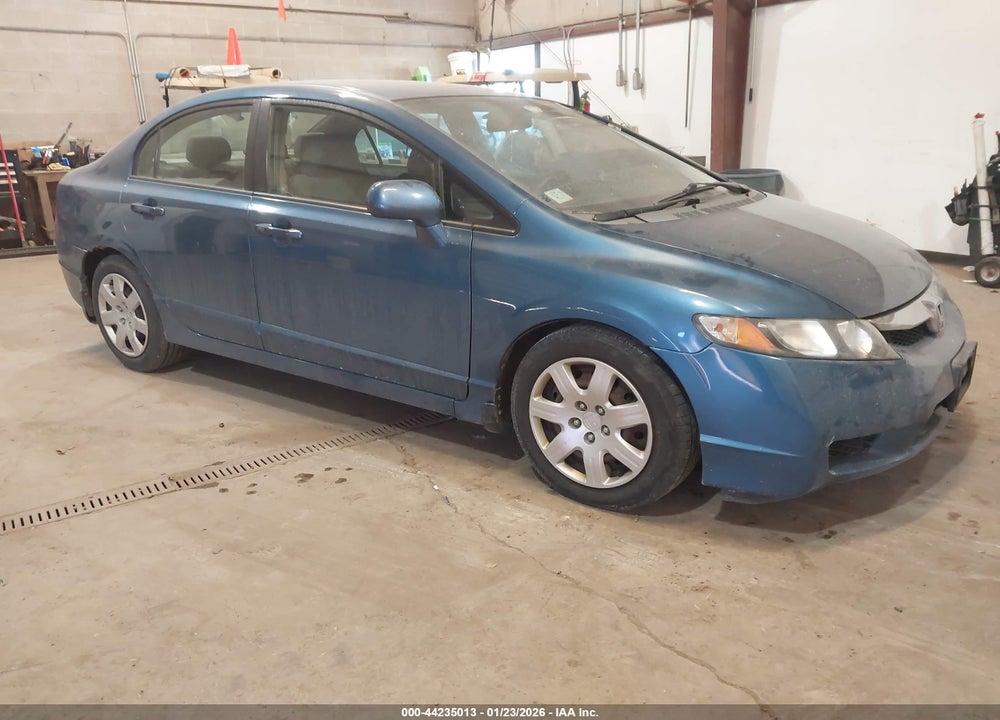 2009 HONDA CIVIC LX VIN: 19XFA16549E004637