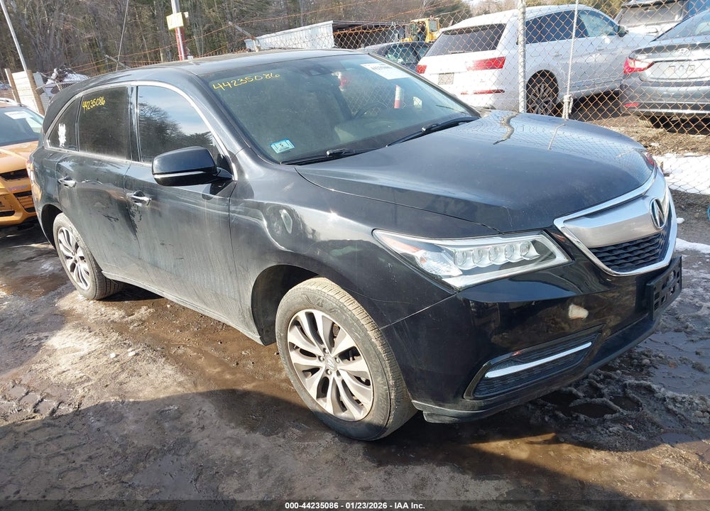 2015 ACURA MDX TECHNOLOGY PACKAGE VIN: 5FRYD3H43FB005556
