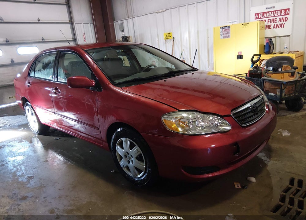 2007 TOYOTA COROLLA LE VIN: 2T1BR32E47C752356