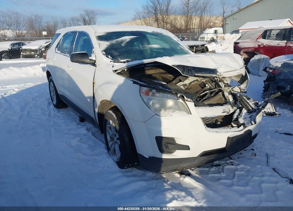 2013 CHEVROLET EQUINOX LS VIN: 2GNALBEKXD6340326